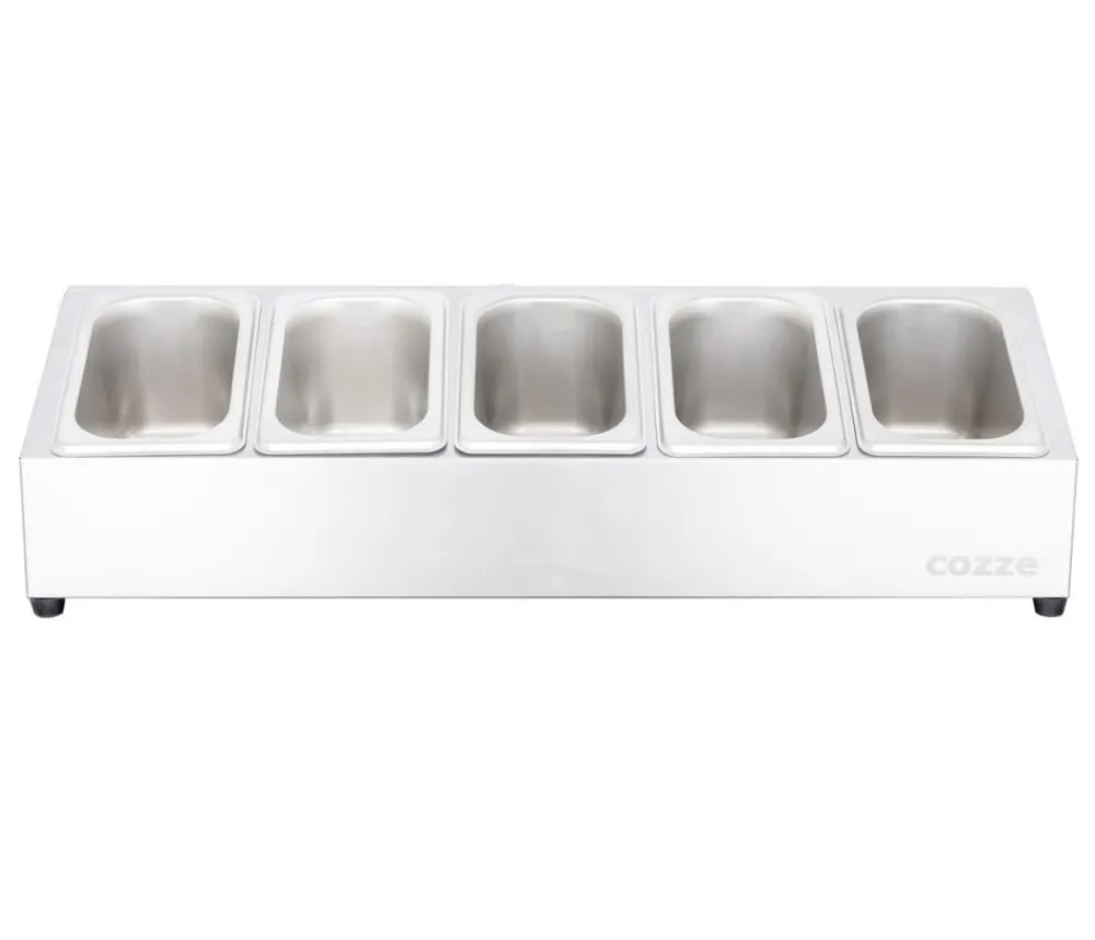 cozze® Pizzaöfen > Cozze Topping-Station, ca. B60/H13,5/T19,5 cm