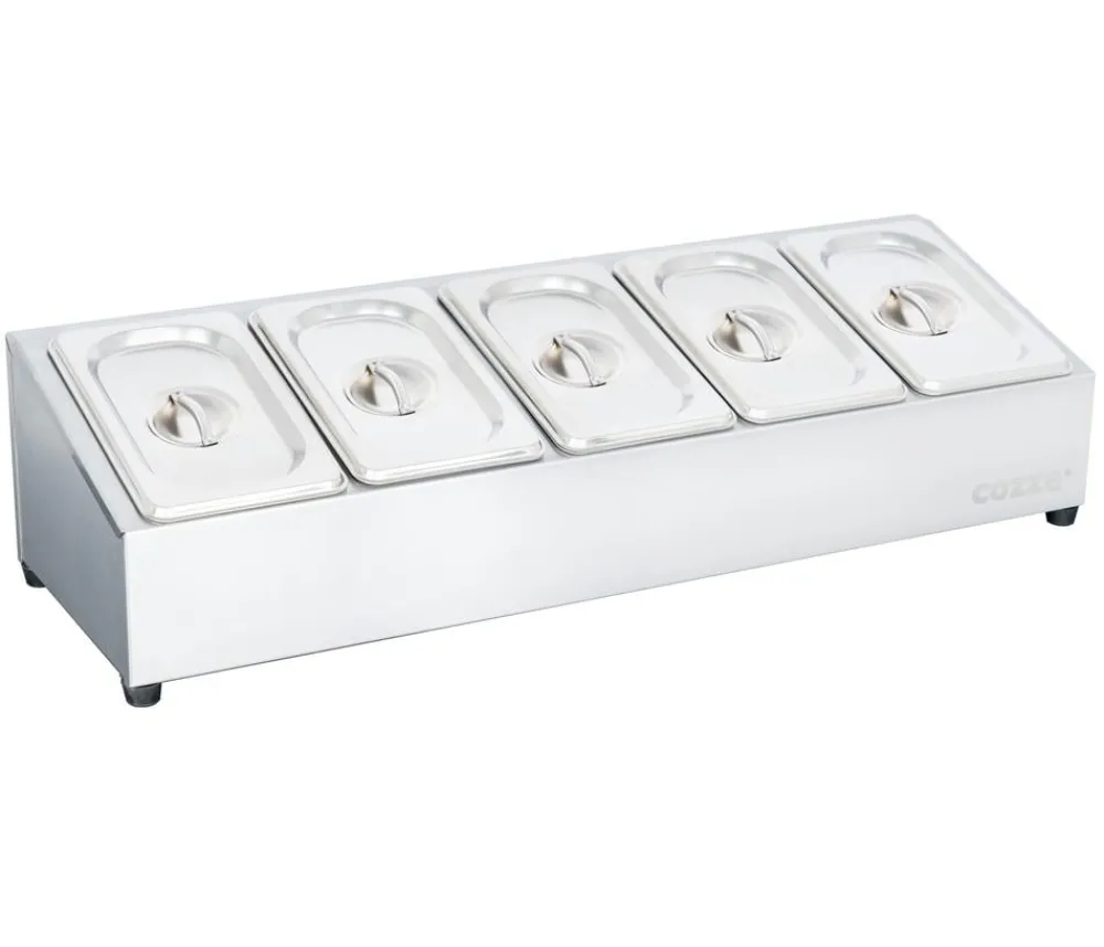 cozze® Pizzaöfen > Cozze Topping-Station, ca. B60/H13,5/T19,5 cm