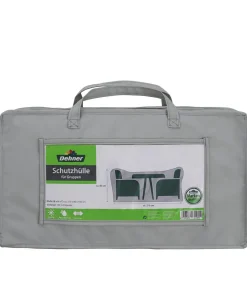 Dehner Schutzhüllen - Abdeckhaube für Sitzgruppen, Grau