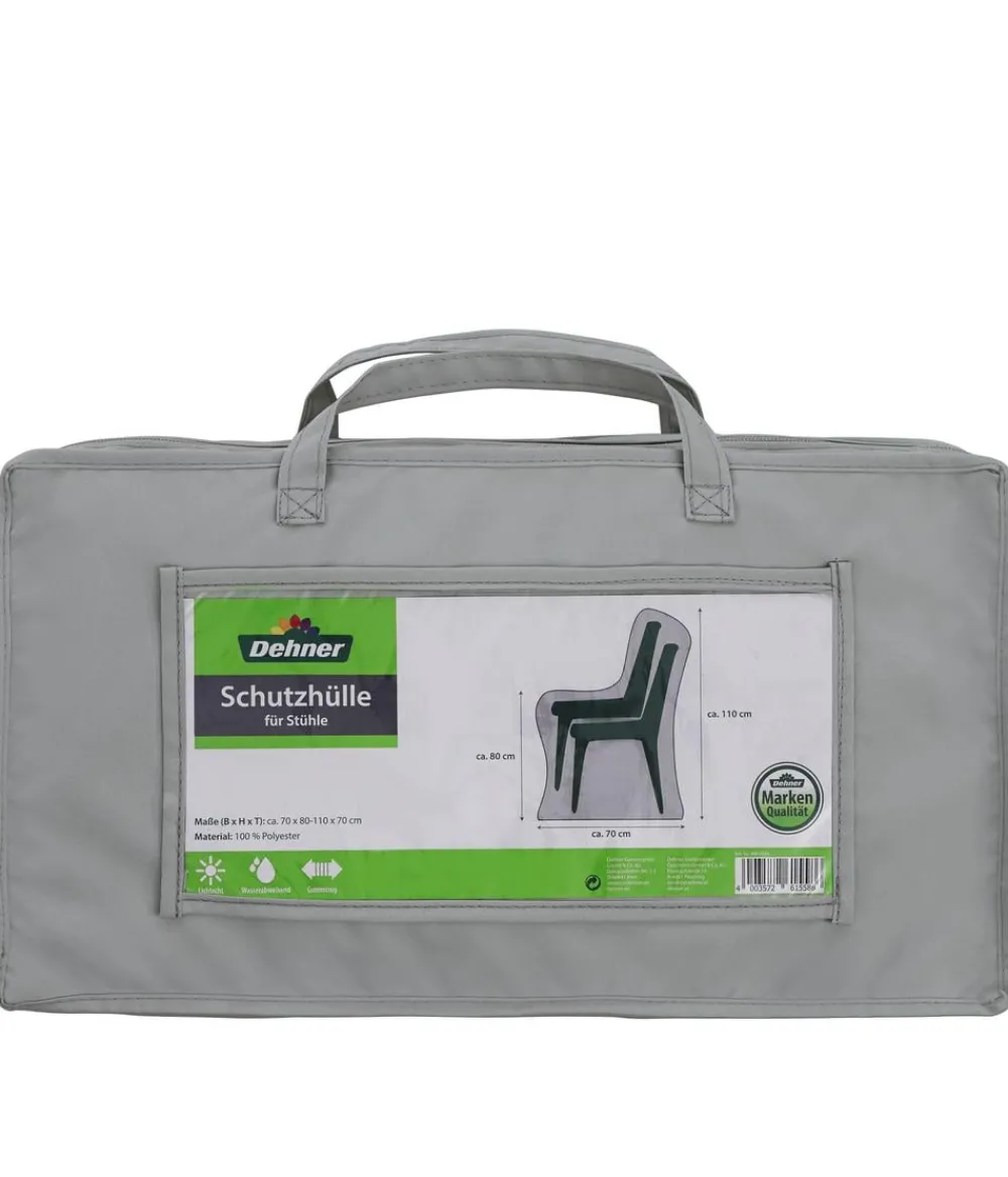Dehner Abdeckhaube für Stühle, , ca. B70/H110/T70 cm Grau Clearance