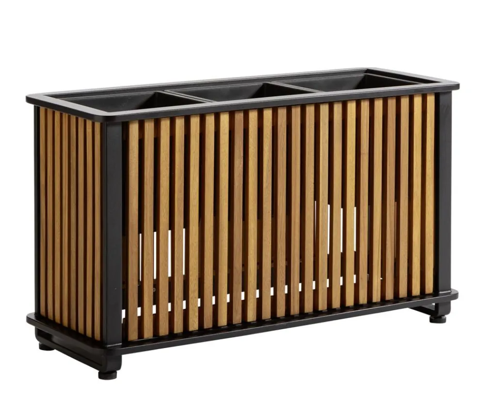 Dehner Pflanzkübel & Blumenkästen - Akazienholz-Pflanzkasten Boston, rechteckig, ca. B86 cm