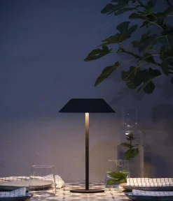 Dehner Laternen & Dekoleuchten - Akkuleuchte Adina, ca. Ø18/H30 cm