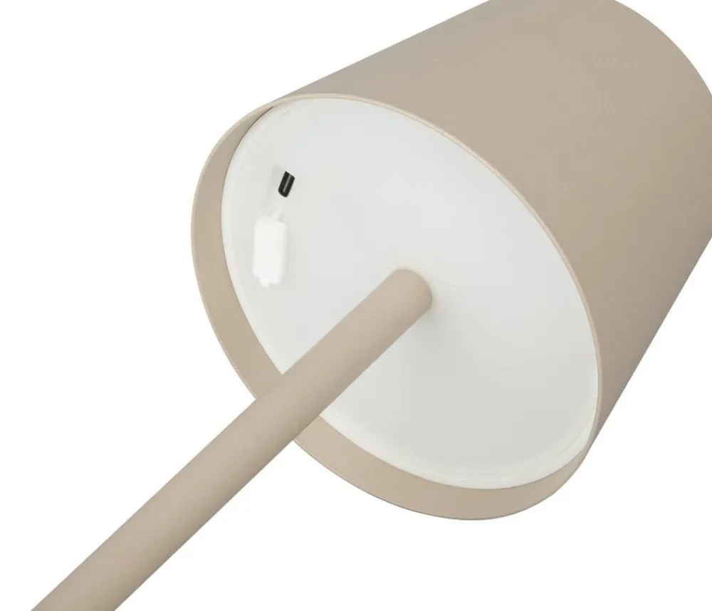 Dehner Akku-Tischleuchte Dyan, ca. Ø11/H30 cm Clearance