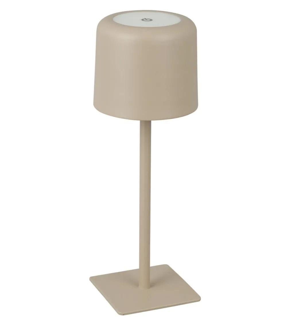 Dehner Solarleuchten > Akku-Tischleuchte Niva, ca. Ø11/H30 cm