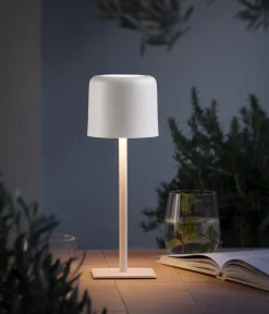 Dehner Akku-Tischleuchte Niva, ca. Ø11/H30 cm Online