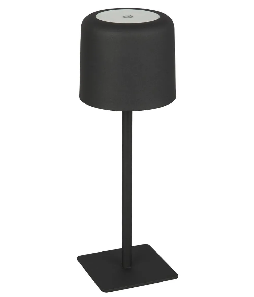 Dehner Solarleuchten - Akku-Tischleuchte Niva, ca. Ø11/H30 cm