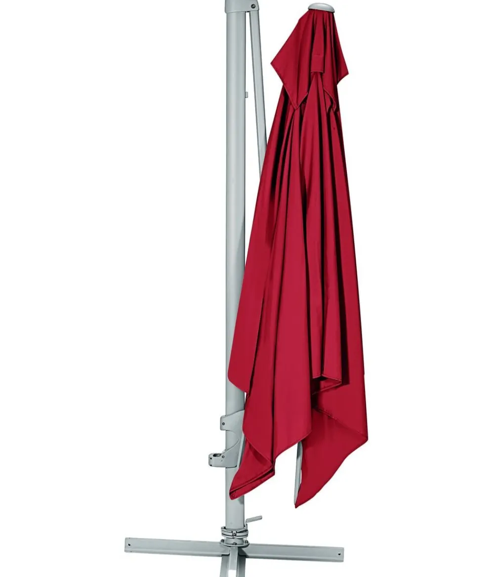 Dehner Sonnenschirme > Ampelschirm Zypern, quadratisch, ca. B300/T300 cm