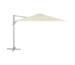 Dehner Ampelschirm Zypern, quadratisch, ca. B300/T300 cm Creme Discount