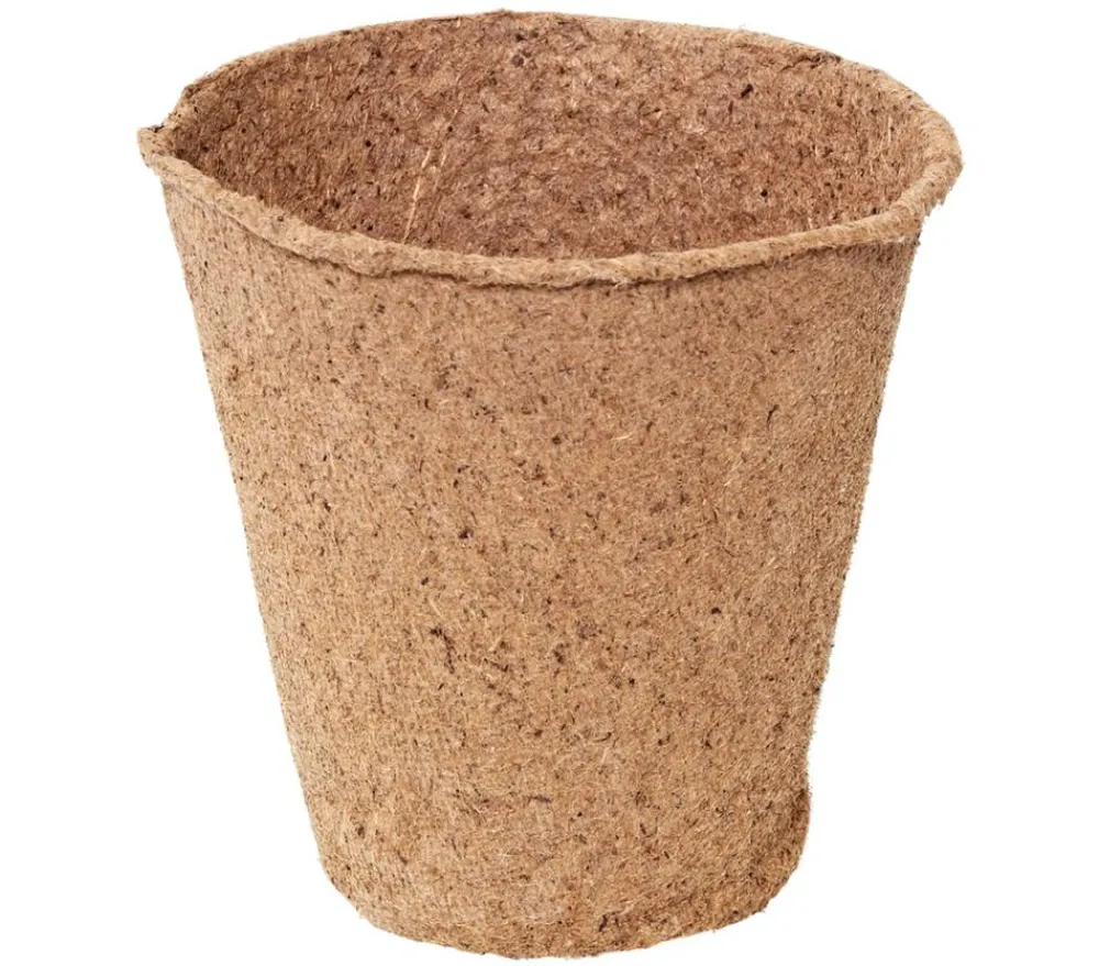 Dehner Anzucht Zubehör|Anzuchttöpfe - Anzuchttöpfe für Pflanzen, 6 cm, 96 Stk. Braun