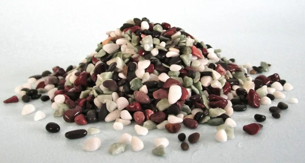 Dehner Aqua Bodengrund > Aquarienkies, Farbmix, 5 kg