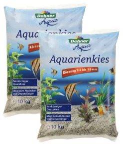 Dehner Aqua Bodengrund > Aquarienkies, 0,8-1,4 mm