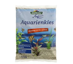 Dehner Aqua Bodengrund - Aquarienkies, 2,0-3,2 mm Beige