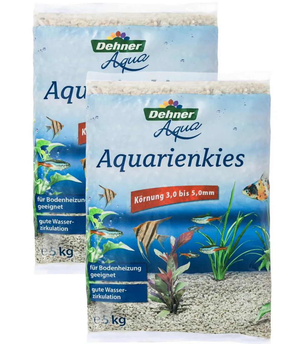 Dehner Aqua Aquarienkies, 3-5 mm Beige Online