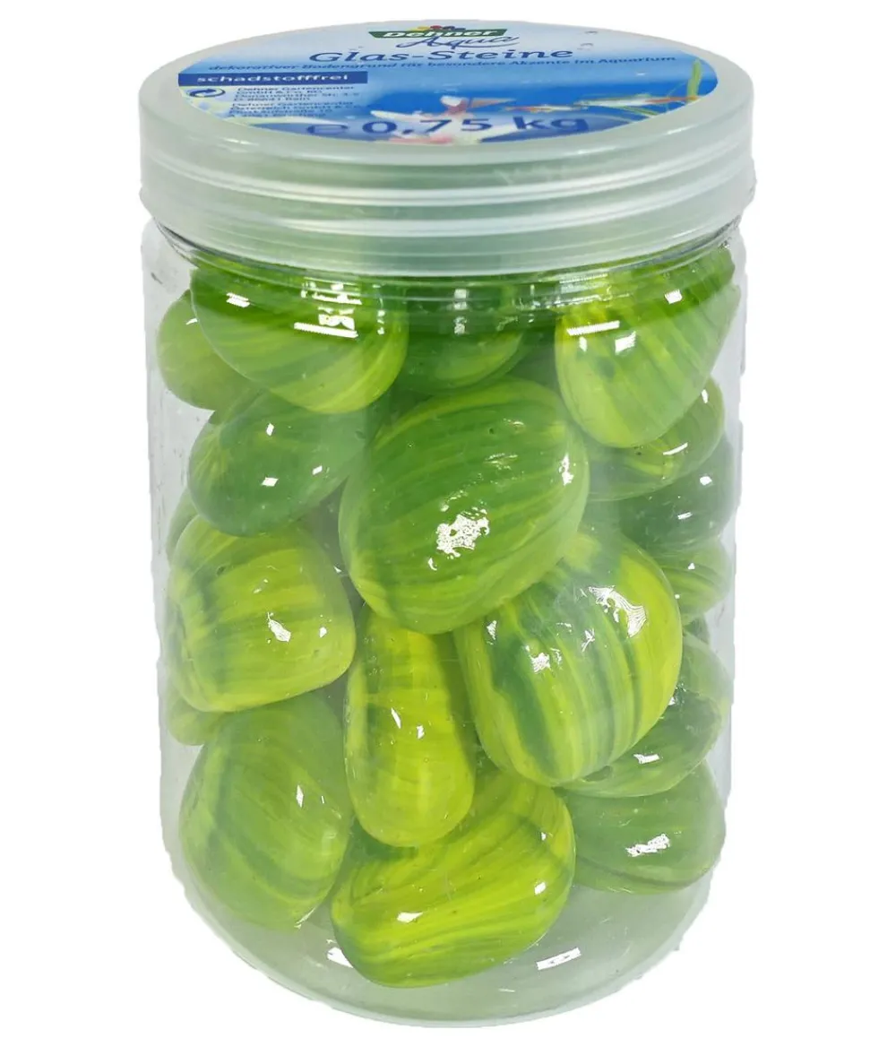Dehner Aqua Deko > Aquariumdeko Glas-Steine, 750 g