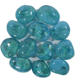 Dehner Aqua Aquariumdeko Glas-Steine, 750 g Blau Online
