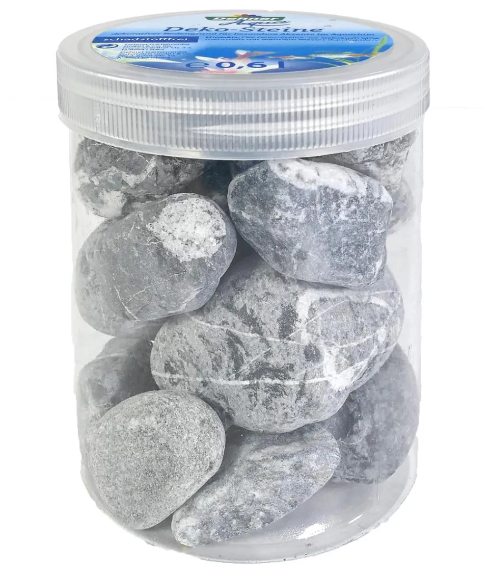 Dehner Aqua Aquariumdeko Natur-Steine Grau Best