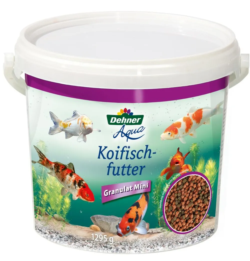 Dehner Aqua Gartenteich·TeichfischFutter|Teichfischfutter - Koifischfutter Granulat Mini