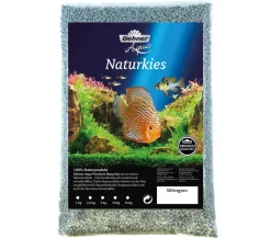 Dehner Aqua Premium Aquarienkies, 2-3 mm Hellgrau Best