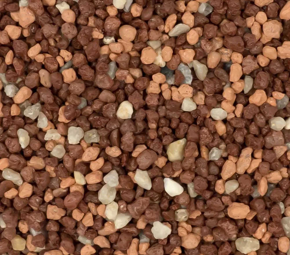 Dehner Aqua Premium Bodengrund - Aquarienkies Mekong River, 2-3,5 mm Braun