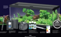 Dehner Aqua Premium Einsteiger Aquarien|Einzel Aquarien - Aquarium-Set ProLine 100, , 160 l, ca. B100/H40/T40 cm Schwarz