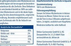 Dehner Aqua Fischfutter > Rote Mückenlarven