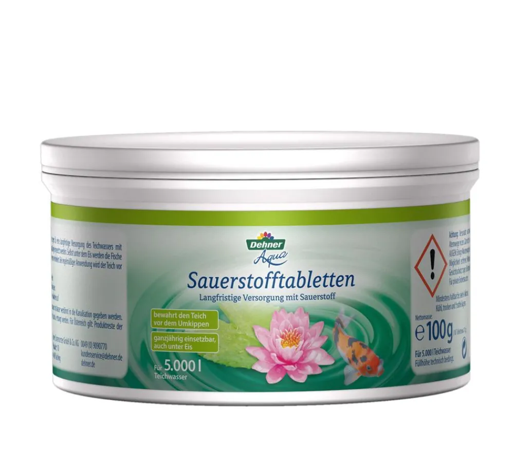 Dehner Aqua Gartenteich·Teichzubehör & Teichpflege|Teichzubehör & Teichpflege > Sauerstofftabletten, 100 g