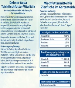 Dehner Aqua Gartenteich·TeichfischFutter|Teichfischfutter - Teichfischfutter Vital Mix