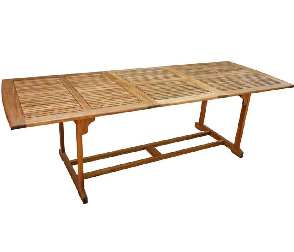 Dehner Ausziehtisch Macao Hellbraun New
