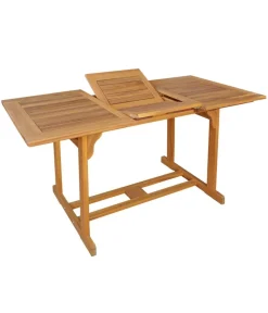 Dehner Garten-Esstische|Gartentische Holz - Ausziehtisch Macao Hellbraun