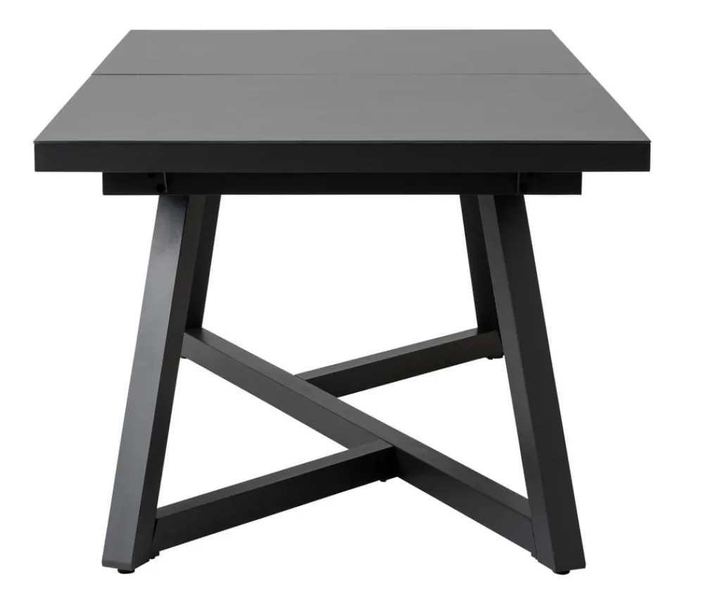 Dehner Ausziehtisch Monaco, ca. B190-250/H77/T100 cm Anthrazit Outlet
