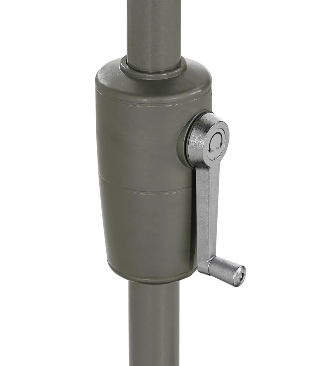 Dehner Balkonschirm Chios, rechteckig, ca. B210/T130 cm Taupe Outlet