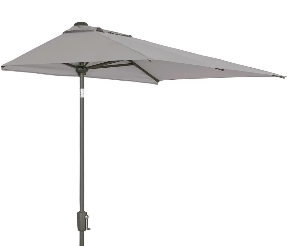 Dehner Balkonschirm Chios, rechteckig, ca. B210/T130 cm Taupe Outlet