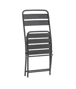 Dehner Balkonmöbel-Sets|Balkonmöbel Metall - Balkonset Oslo, 3-teilig Anthrazit