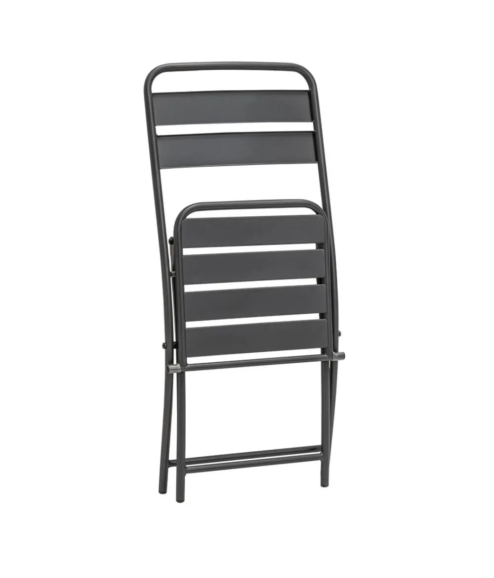 Dehner Balkonmöbel-Sets|Balkonmöbel Metall - Balkonset Oslo, 3-teilig Anthrazit