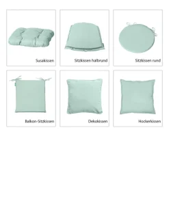 Dehner Sitzkissen|Sitzauflagen > Balkon-Sitzkissen Veneto, ca. B45/H4/T40 cm