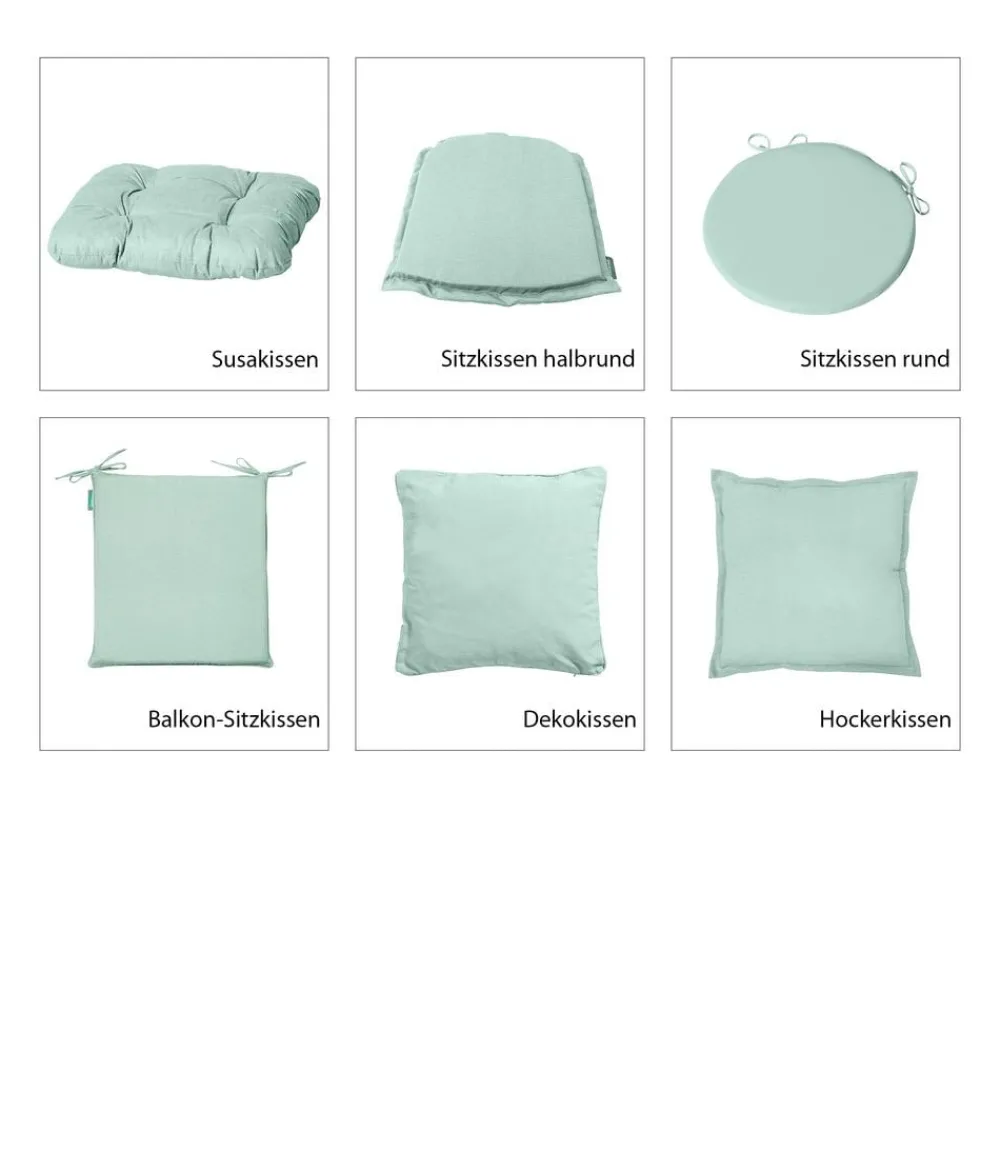 Dehner Sitzkissen|Sitzauflagen > Balkon-Sitzkissen Veneto, ca. B45/H4/T40 cm