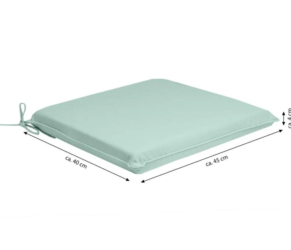 Dehner Sitzkissen|Sitzauflagen > Balkon-Sitzkissen Veneto, ca. B45/H4/T40 cm