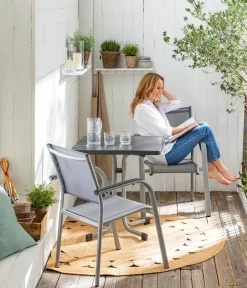 Dehner Balkon-Stapelstuhl Dallas Discount