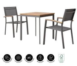 Dehner Balkontisch Colmar ca. B70/H75/T70 cm Sale