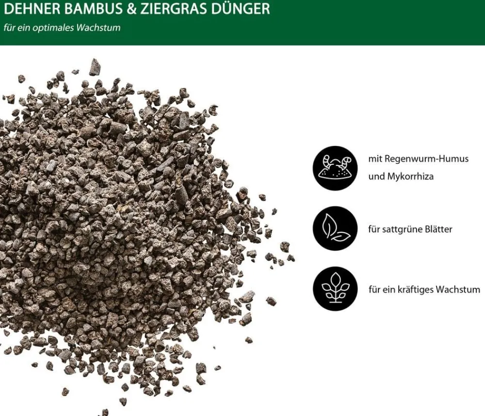Dehner Bambus- und Ziergrasdünger, 1 kg Clearance