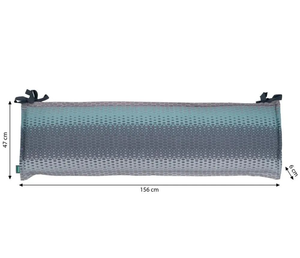 Dehner Sitzauflagen - Bankauflage Trentino 3-Sitzer, ca. B156/H6/T47 cm