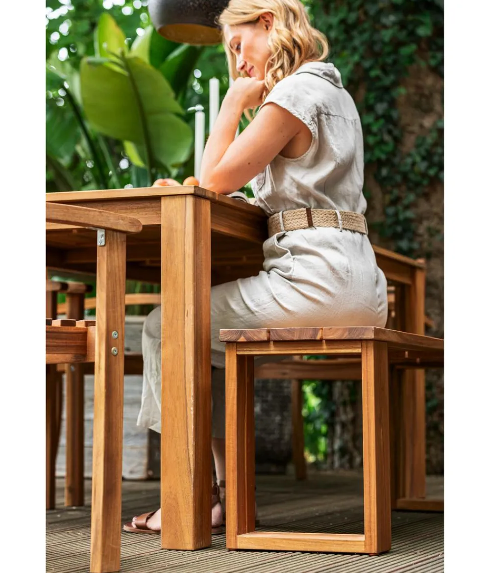 Dehner 2-Sitzer Gartenbänke|Esstisch-Gruppen > Bank Macao, 2-Sitzer