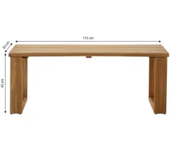 Dehner 2-Sitzer Gartenbänke|Esstisch-Gruppen > Bank Macao, 2-Sitzer