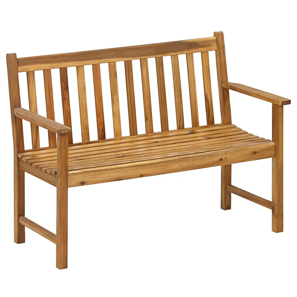 Dehner Bank Mykonos, 2-Sitzer Braun Outlet