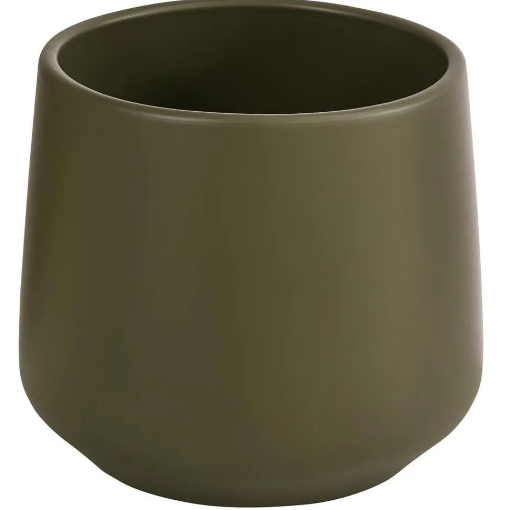 Dehner Blumentöpfe & Übertöpfe - Übertopf-Set Green Feeling, 3-teilig