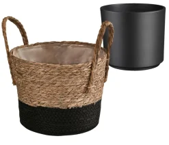 Dehner Übertopf-Set Urban Green, 2-teilig Discount