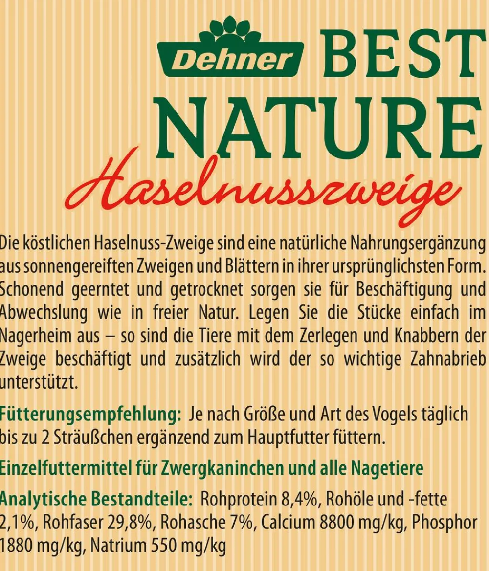 Dehner Best Nature Haselnuss, 25 g Outlet
