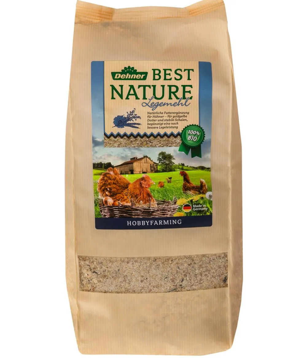 Dehner Best Nature Bauernhof Zubehör|Hühnerfutter - Hühnerfutterergänzung Bio Legemehl