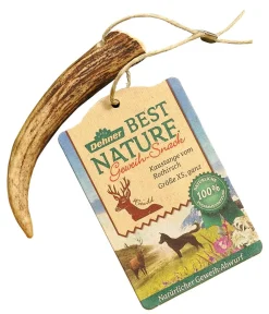 Dehner Best Nature Hundeleckerlies > Hundesnack Kaustange vom Rothirsch, ganz