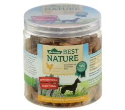 Dehner Best Nature Hundeleckerlies - Hundesnack Hühnerherzen, 60 g